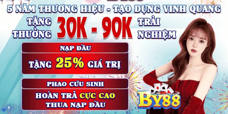 By88 - Cổng Game Giải Trí Cá Cược Đỉnh Cao 2024 Vô số các chương trình khuyến mãi hấp dẫn dành tặng hội viên