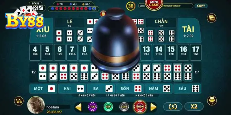 Sicbo Tài Xỉu Sảnh Rồng Tại By88 – Trải Nghiệm Cá Cược Đẹp Mắt Cách Chơi Sicbo Tài Xỉu Sảnh Rồng Tại By88